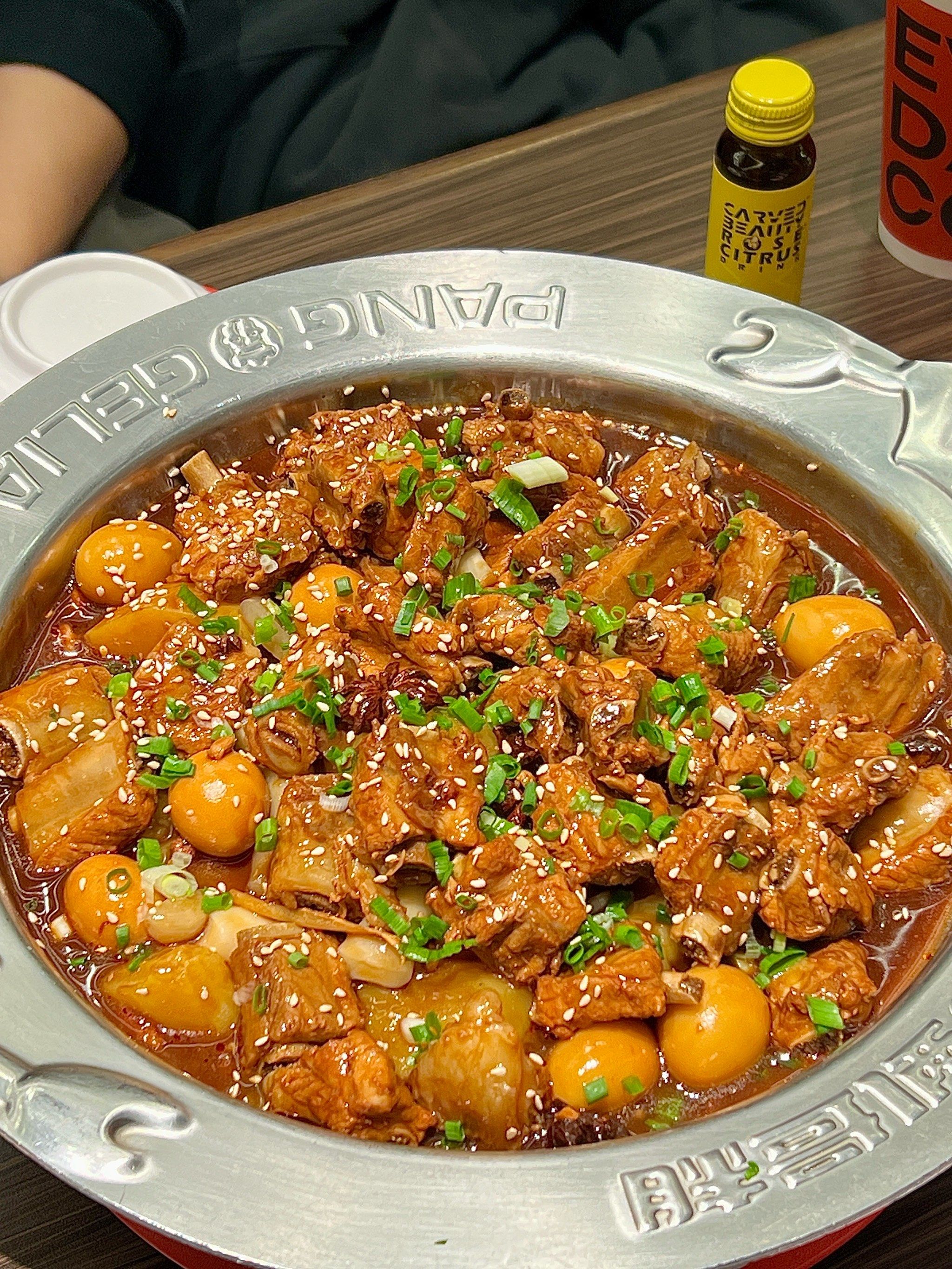 第一次吃胖哥俩 仔排锅好好吃