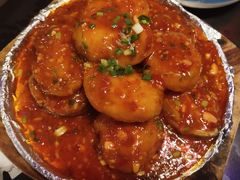铁板鱼香茄盒-醉小酒馆·川菜·江湖菜·重庆菜(观音桥旗舰店)