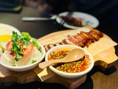 碳烤猪颈肉-大头虾越式风味餐厅(光明广场店)