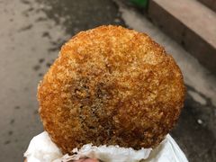-正宗老字号板板桥油炸粑