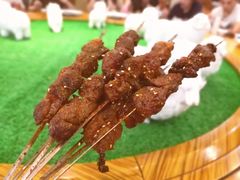 烤羊肉串-老毛手抓·盐池滩羊非遗手抓(宁夏总店)