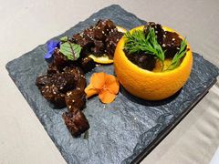橙香牛肉粒-悦秀·高级粤菜