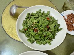 清炒四季豆-昭山老食堂