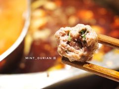 香菜牛肉丸-纸盐河码头火锅(十八梯店)