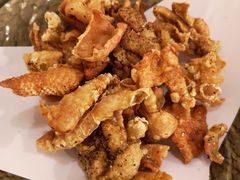 炸鸡皮-百步拉面