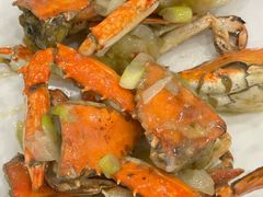 葱姜炒公飞蟹-渔家乐小海鲜(皇姑店)
