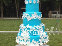 翻糖婚礼蛋糕-爱之婚礼蛋糕(建外SOHO西区店)