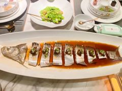 古法萝卜干酱蒸白鱼-宴昆山·私房菜(春晖店)