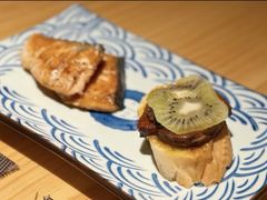 法式鹅肝配蒜香面包-品未·铁板烧(甜水园店)