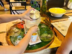 -大中华希尔顿酒店-念自助餐·海南美食·三文鱼