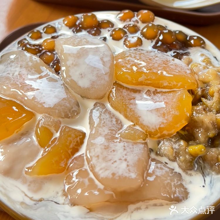 我好幸福！吃到超好吃的麻糬冰！