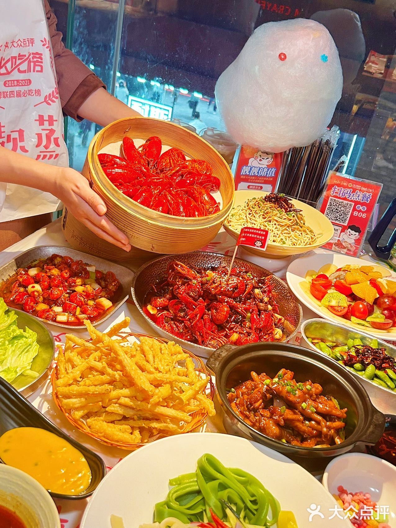 不愧是人气超高的靓靓蒸虾🦐香迷糊啦！