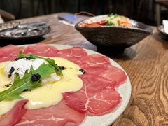 风干牛肉黑松露温泉蛋土豆泥-Apollo·西班牙小酒馆(安福路店)