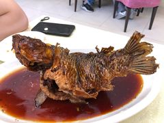 罾蹦鲤鱼-奥华餐厅·老张记(台基厂店)