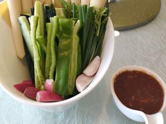 蘸酱菜-黄家饺子东北特色菜馆(湖滨商业街店)