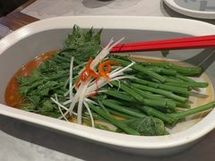 清炒丝瓜尖-龙人居·水煮鱼(五道口店)