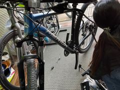 -道路口单车爱瓦士dahon大行