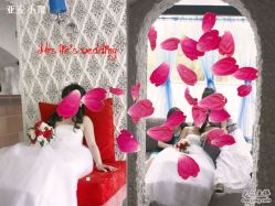 去地中海厅那边和姐妹们的合照-金庭庄园酒店彩虹厅