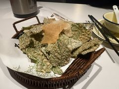 椒盐桑叶-阿露佳·舌尖上的安吉菜