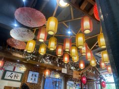-东来菜馆•手抓海鲜家常菜•海鲜锅贴(鸽子窝店)