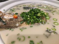 青椒紫苏煮桂鱼-时间仓(湘江世纪城店)