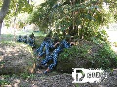 -滨江森林公园-真人CS野战场