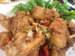 炒烤鸡翅-伊隆斋(什刹海店)