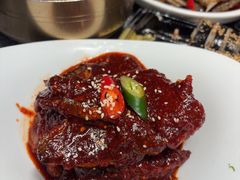 -草家酱蟹炭火烤肉店(珲春南路一店)