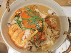 膏蟹汤面-十面欢腾·海鲜面·台式Bistro(长乐路店)