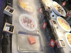 自助取餐区-渔民船说·北塘海鲜·天津菜·海肠捞饭(北塘古镇店)