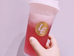 微醺粉桃甘露冰冰茶-LELECHA乐乐茶(美罗城店)