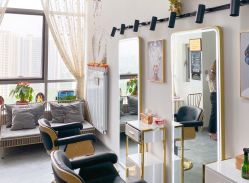 点击看大图 -ONE·男士国潮·美式渐变·理发馆·BARBER SHOP