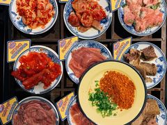 特色内脏九宫格拼盘-王歘歘·chuǎ火锅(五道营店)