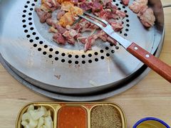 -陈叉子钢盆烤肉(中原万达店)