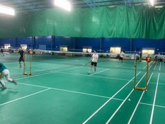 -锡才大羽羽毛球馆(深港花卉店)