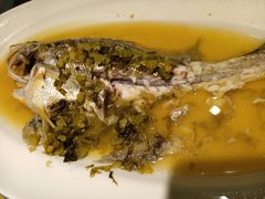 雪菜蒸东海大黄鱼-宝燕海鲜(好爱店)