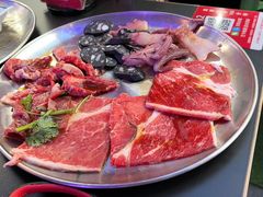 -火影不二碳烤牛肋条自助烤肉店榴莲鳗鱼生蚝(红山店)