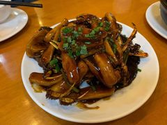 毛蟹炒年糕-牧羊餐厅
