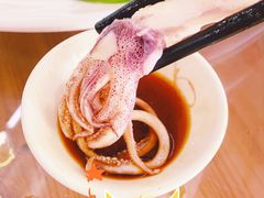 白灼鱿鱼筒-明记海鲜大排档(巽寮湾店)