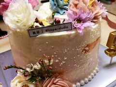 韩式裱花蛋糕-Whisper studio薇语花艺烘焙工作室