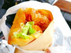 -小红车炸蛋葱油饼
