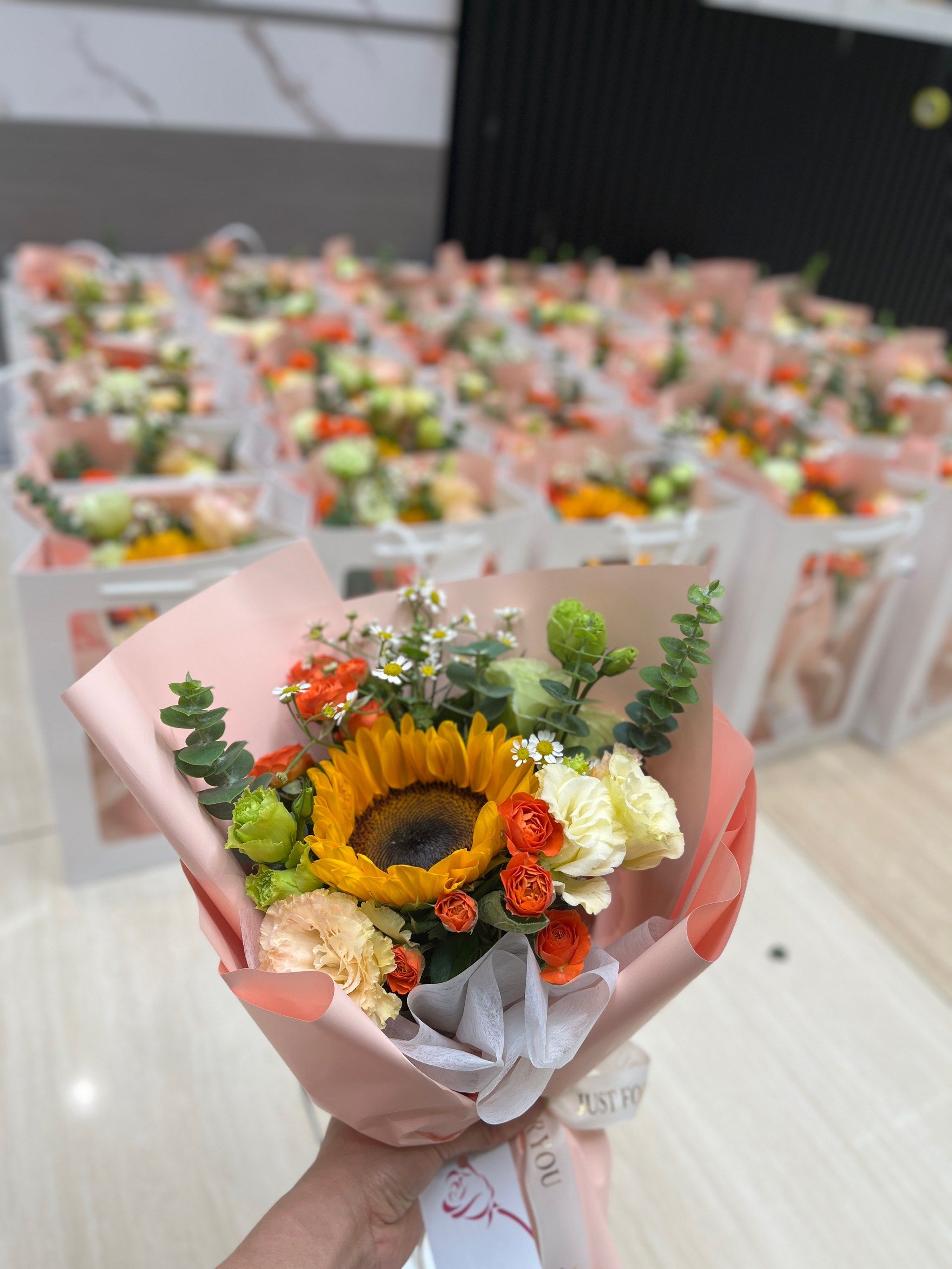 活动用花,向日葵小花束