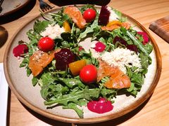 芝麻菜三文鱼色拉-Osteria Garden 生蚝花园餐厅(原进贤路店)