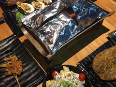 -路边摊小炉子烧烤