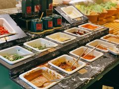 自助调料区-一绪に寿喜烧自助(世茂广场店)