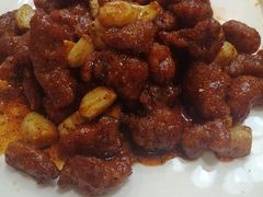 金蒜子牛肉粒-华勘酒楼中山门广宁路店