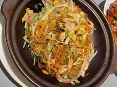 温州海鲜炒粉丝-桂满陇·手作小笼包&江南叫花鸡(中山公园店)