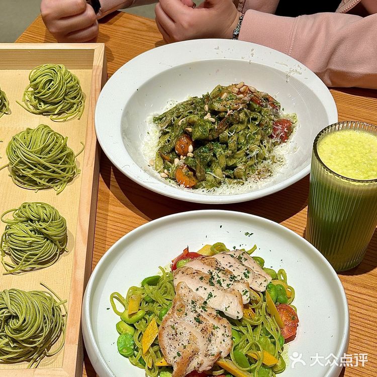 上海新天地🍽️适合一人食的减脂手工意面🍝