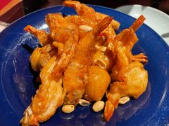 梨球果仁虾-小吊梨汤·北京菜·烤鸭(鸟巢店)