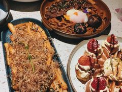 寿喜烧牛肩肉烩意面配温泉蛋-BE BRIGHT KITCHEN(正佳广场店)